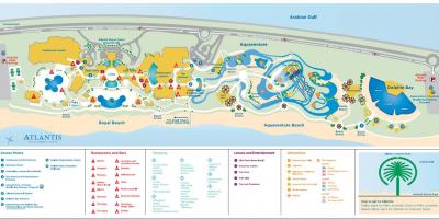 Karta Atlantis Dubai