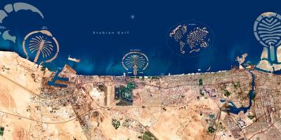 Satelitska karta Dubai