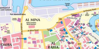 Dubai karta port