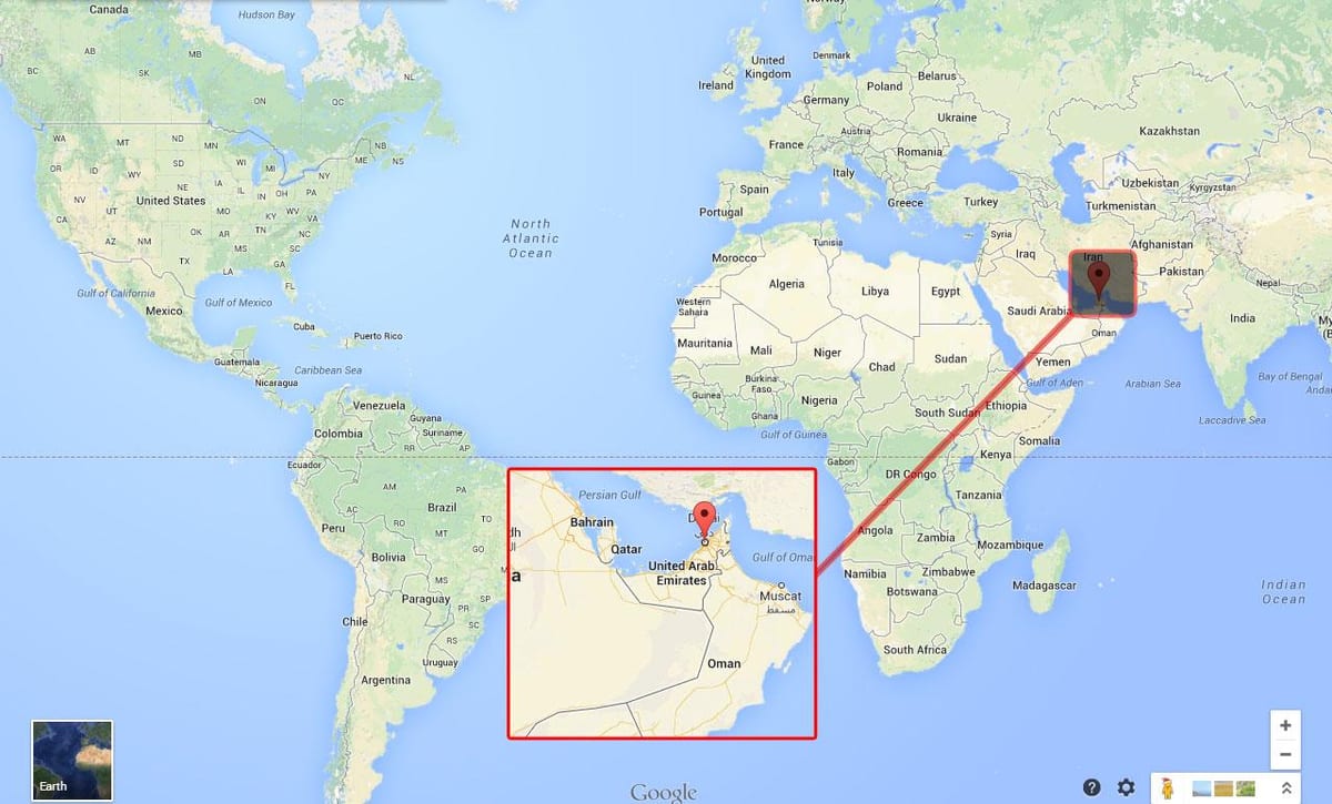 Dubai na karti