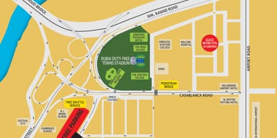 Dubai дьюти-krumpir teniski lokacija stadiona na karti