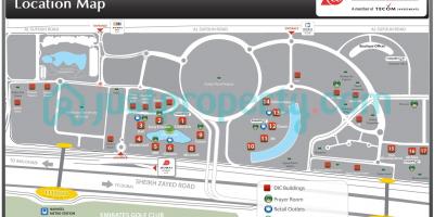 Karta Dubai internet City