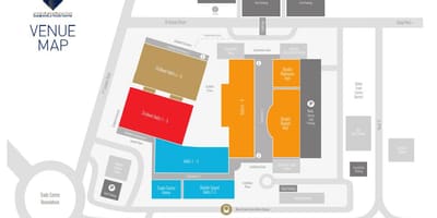 Karta Dubai Mall parkiralište